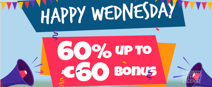 Wednesday Bonus at Craze Casino