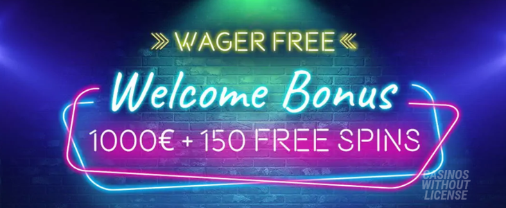 Welcome Bonus at Vegaz Casino