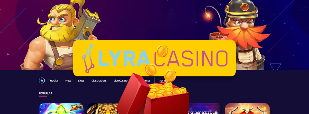 Wager and Unlock Multiple Bonuses at Lyra Casino banner