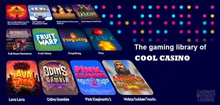 Games at Cool Casino 
