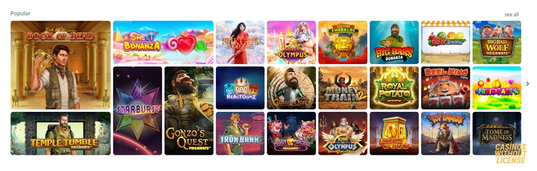 Qbet Casino Games