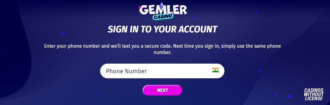 Gemler casino sign up
