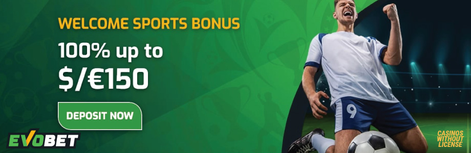 Evobet sports bonus details