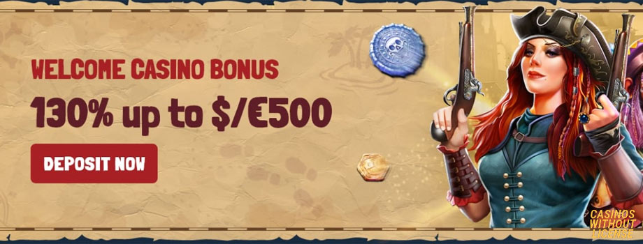 Treasure spins welcome bonus