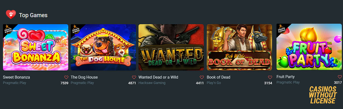 Gamdom casino slot games