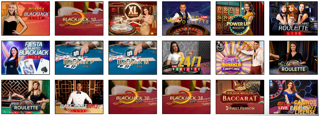 Bets Amigo casino games