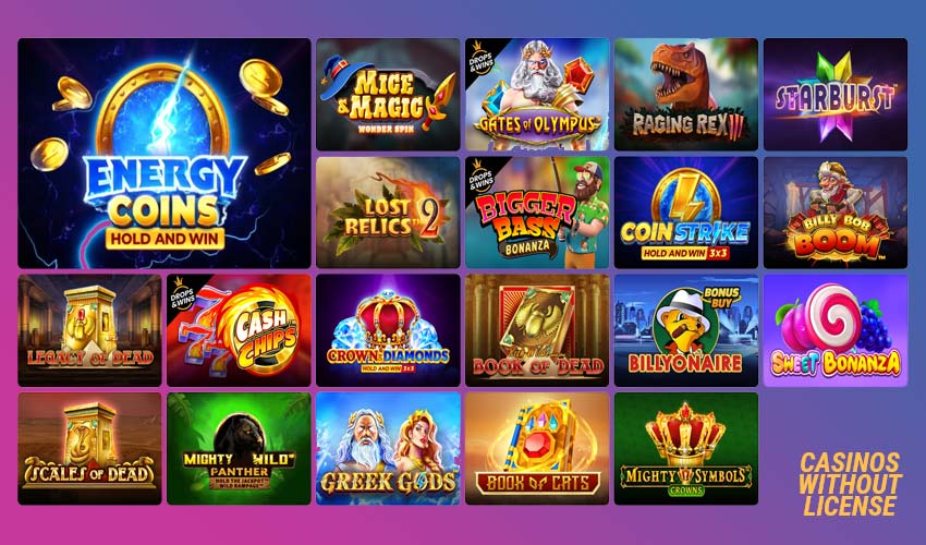 Omni Slots Casino Game Range