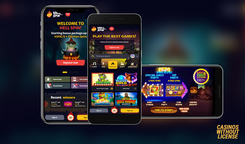 Hellspin Casino from Your Mobile