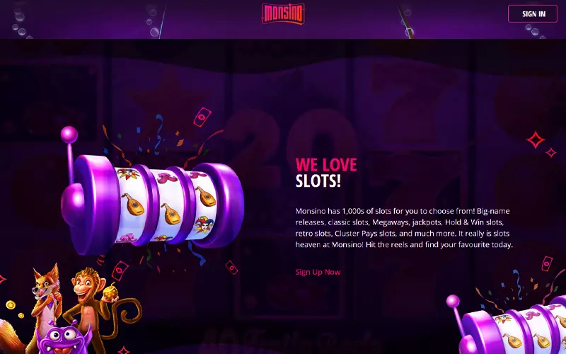 monsino casino games