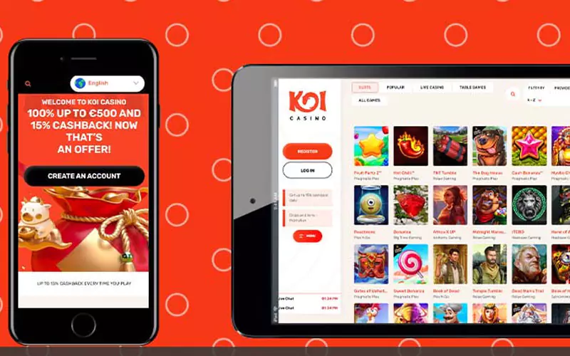 Koi Casino Mobile App