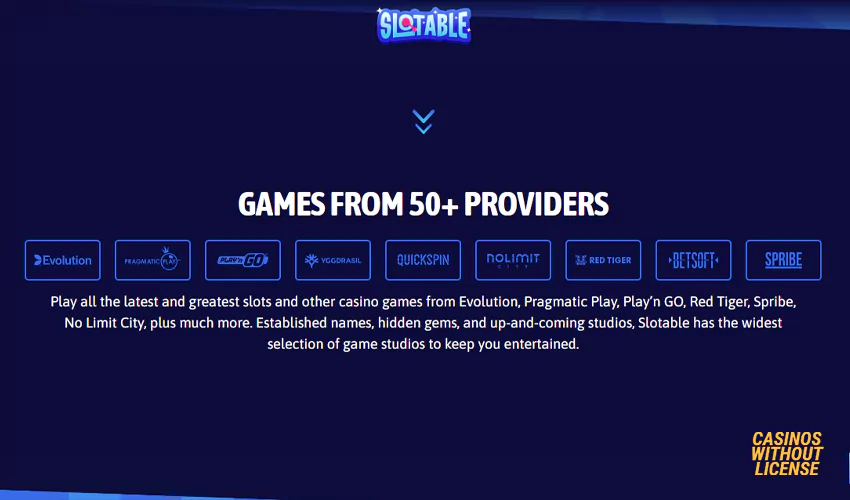 Slotable Game Range