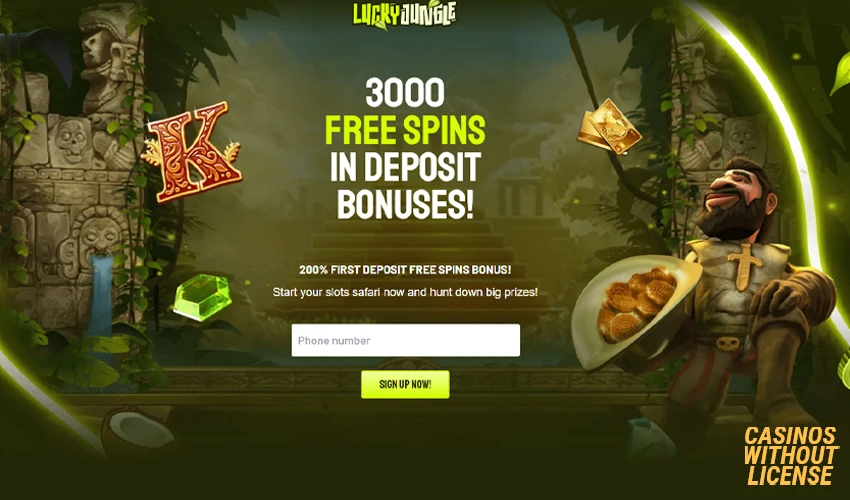 Rewards at Lucky Jungle Casino