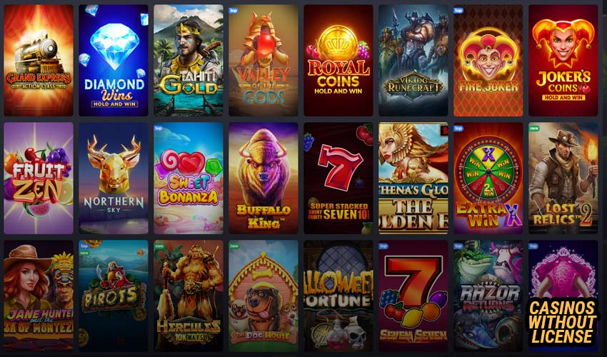 games available on Flappy casino 