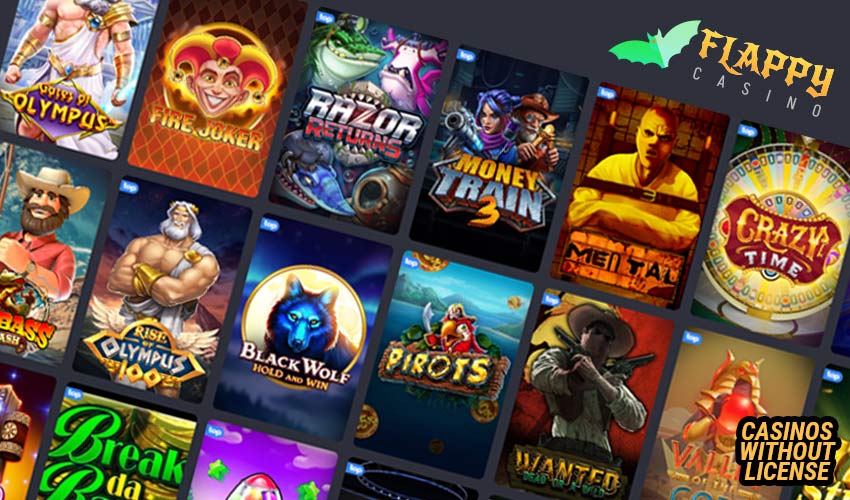 online games available on Flappy Casino 