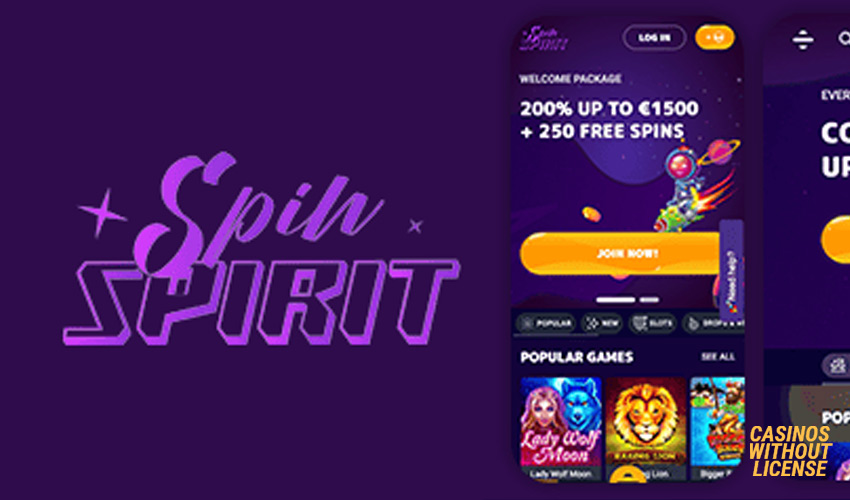 Play at SpinSpirit from Your Mobile