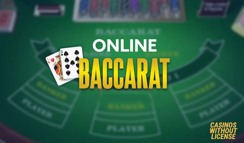 Baccarat online casino game
