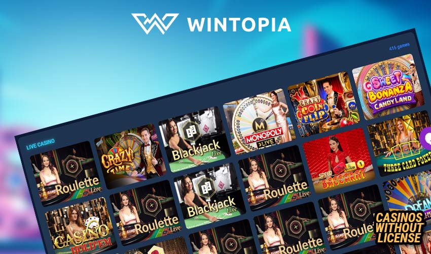 Live Casino at Wintopia