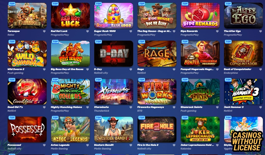 casino games at gamblezen