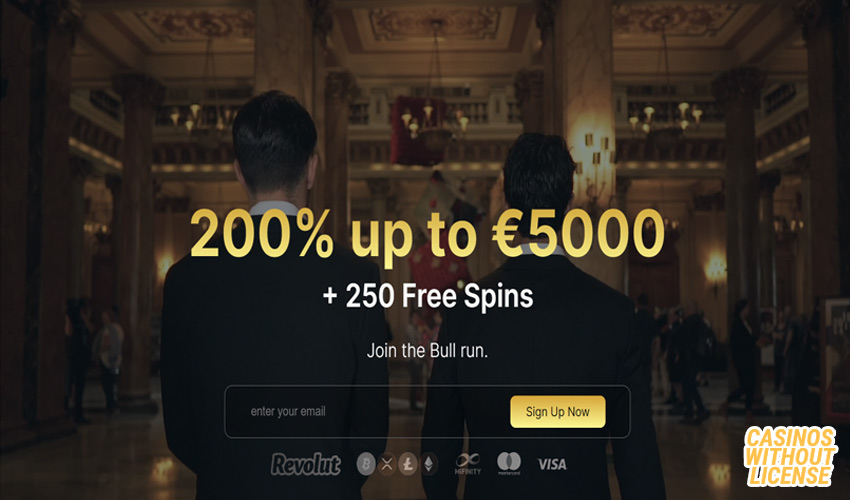 Bonus at Bull Casino 