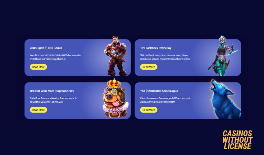 LyraBet Casino review of bonuses and promotions