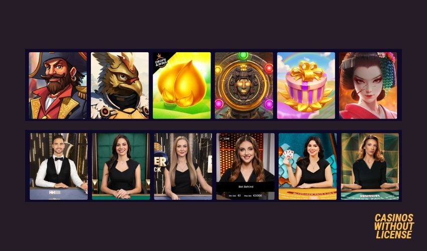 Shokki Casino Review of Games