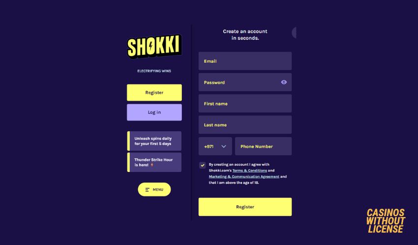 Shokki Casino Review
