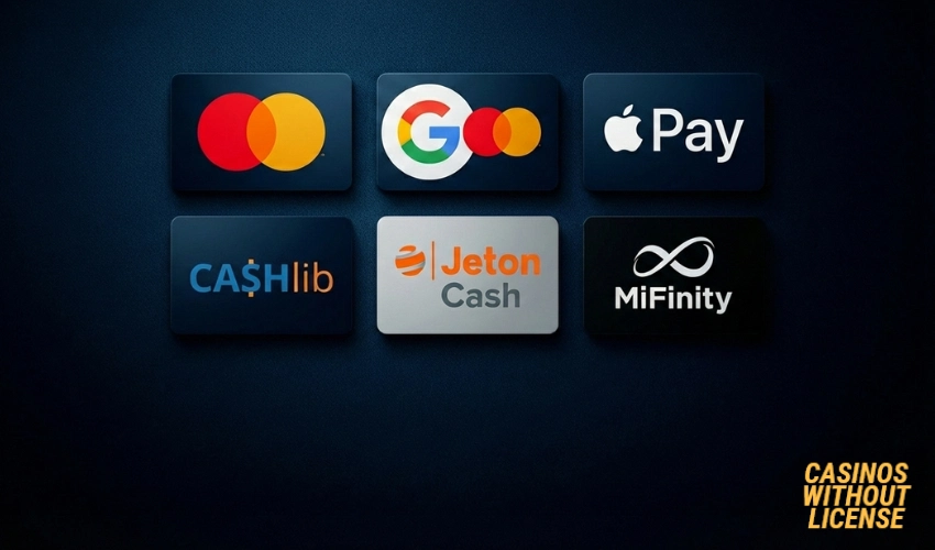 Payment methods at Lucky Trunk Casino